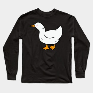 funny duck Long Sleeve T-Shirt